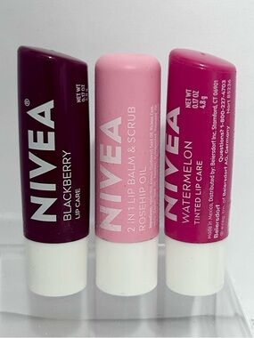 Nivea Lip Care Trio
